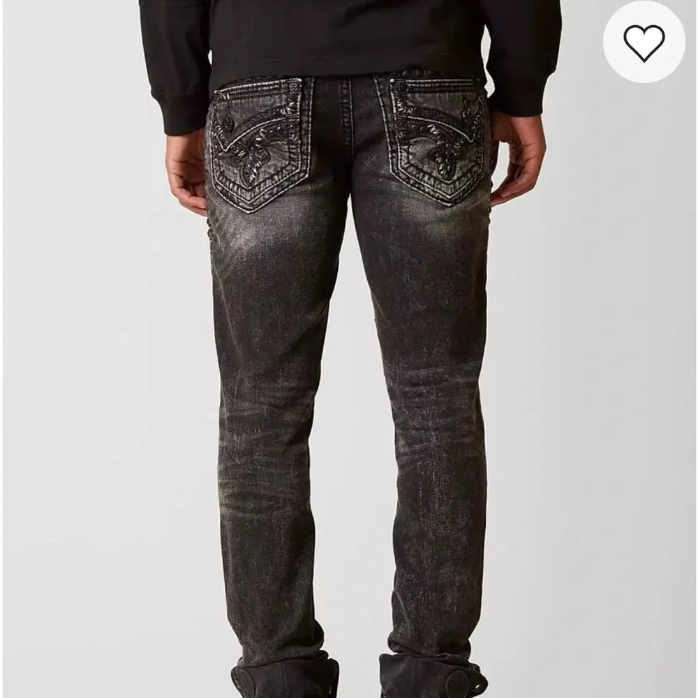 Rock Revival Gerald Slim Stretch Jean 34 - Picture 2 of 9